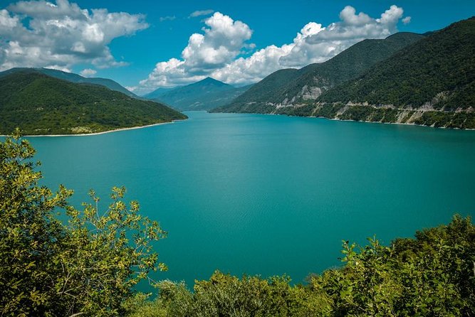 Ananuri-Gudauri-Kazbegi Full Day - Stop 1: Zhinvali Hydroelectric Power Plant and reservoir in 15 minutes