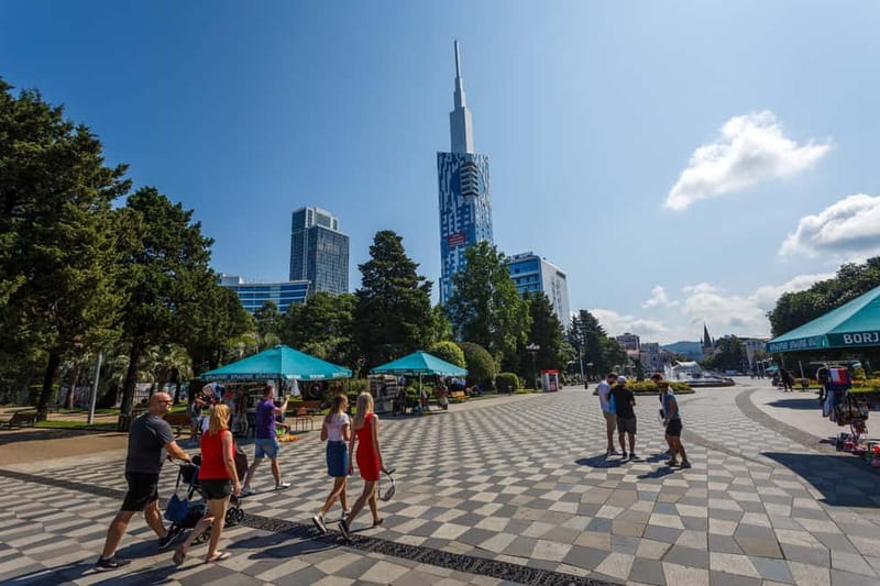 Batumi: Guided Walking Tour - Medea, Piazza Square, and St. Nicholas Church Stops