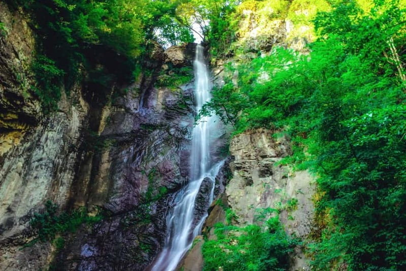 Batumi: Mountain Adjara Tour & Traditional Georgian Feast - Mirveti Waterfall: The Second Waterfall Moment