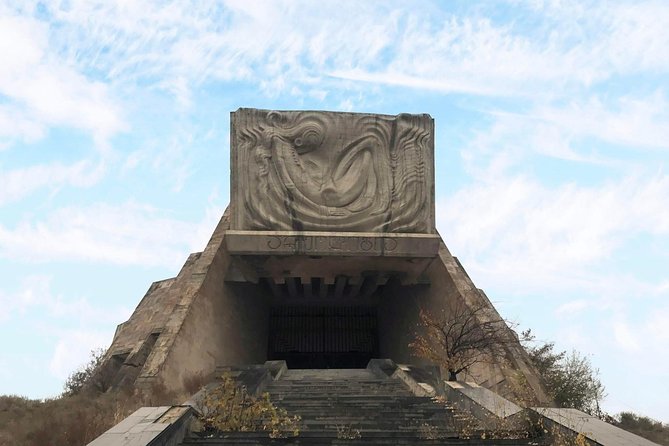 Brutal Tbilisi: Urban exploration and untold stories - Stop 5, Nutsubidze Skybridge: Walking 70 M Up and Meeting the Lift Lady