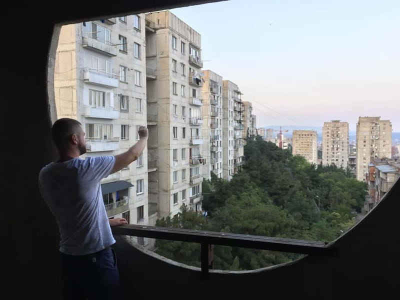 Brutalist Tbilisi: Urban exploration and untold stories - Bagebi Cable Road and the old system in motion