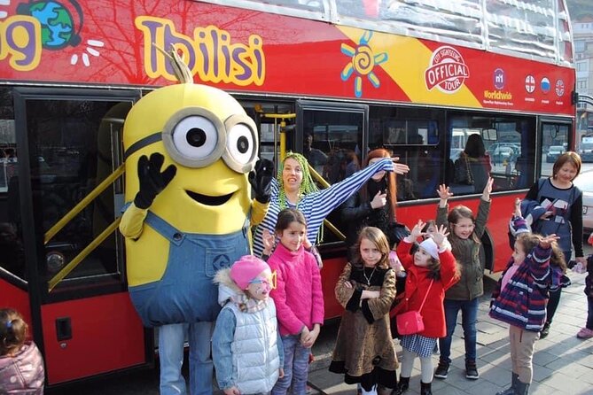 City tour Tbilisi on red bus - Hop on Hop Off in Real Life: How the 24-Hour Ticket Works
