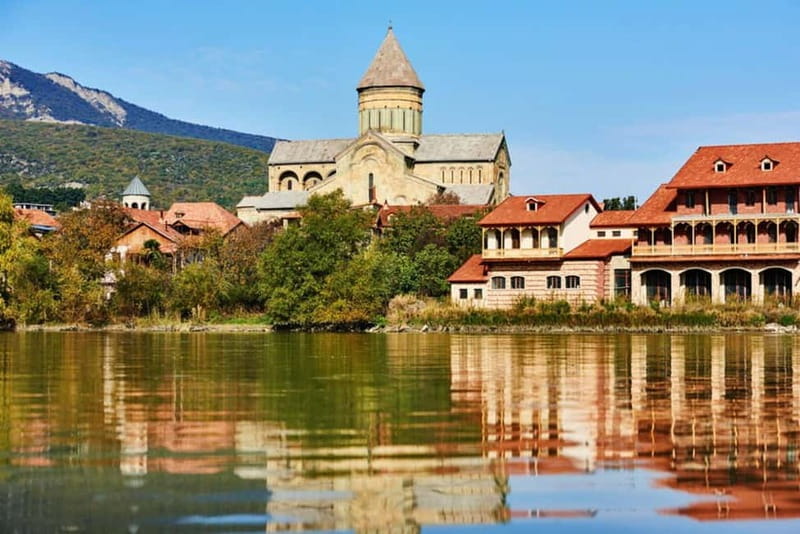 Day trip to ancient history-Mtskheta,Gori,Uplistsikhe - Jvari monastery: the view stop that makes Mtskheta click