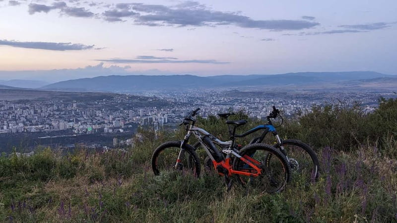 Electric Mountain Biking around Tbilisi - Meeting at Lolita, Then Getting on With Tbilisi