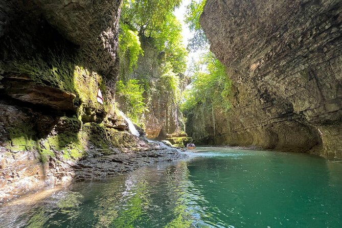 From Kutaisi: Martvili & Okatse Canyons & Cave Guided Tour - Martvili Canyon: boat or walk, and an easy place to get your bearings