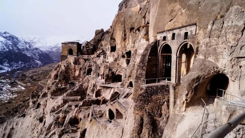 From Tbilisi: Borjomi, Rabath and Vardzia Day Trip - Rabath Fortress in Akhaltsikhe: the multi-faith wall you can walk into