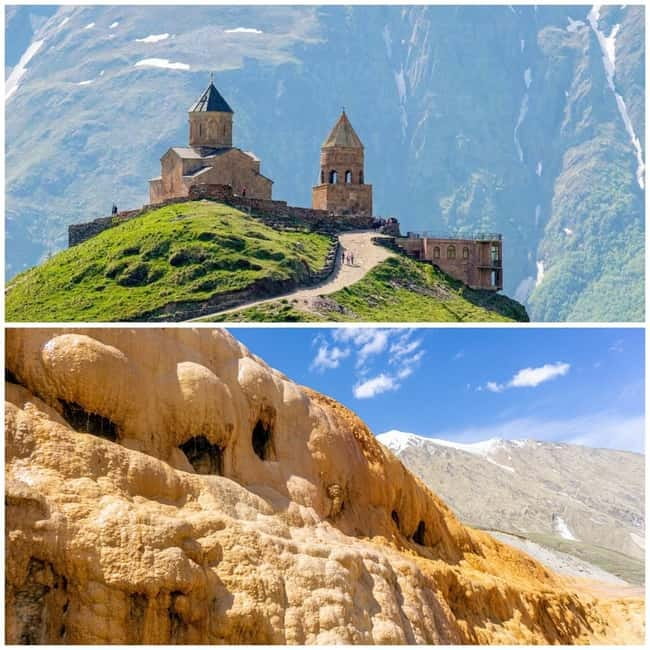 From Tbilisi: Day Trip to Kazbegi - Honey tasting, chacha tasting, and mineral springs you can actually sample