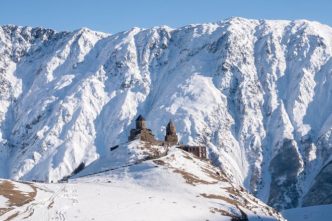 From Tbilisi Daytrip Kazbegi Gudauri & Zhinvali Guided Group Tour - Gudauri: ski-town views, the Friendship Arch, and quick mountain stops