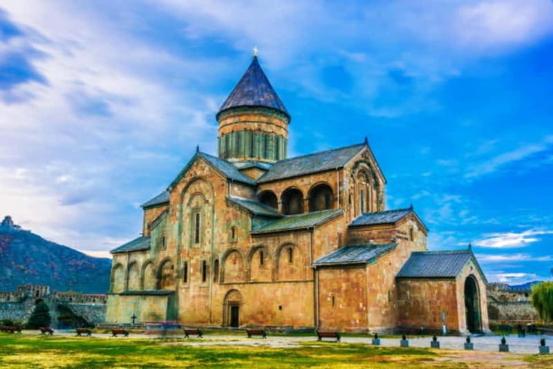 From Tbilisi:FullDay Tour to Mtskheta,Jvari,Gori&Uplistsikhe - Jvari Monastery for the Best River Views on the Route