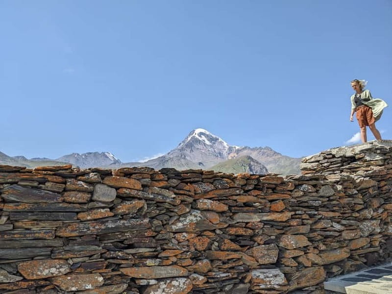 From Tbilisi: Kazbegi Tour - Zhinvali - Ananuri - Gudauri - Aragvi waters and Gudauri viewpoint time by the Friendship Monument