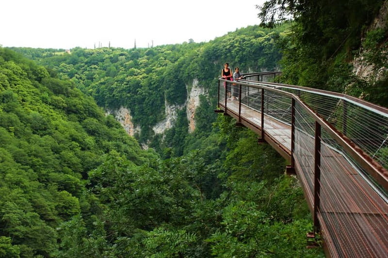 From Tbilisi: Martvili Canyon and Okatse Canyon Private Tour - Key highlights at a glance