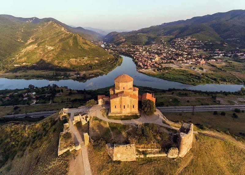 From Tbilisi:Mtskheta, and Uplistsikhe Day Trip-wine tasting - Svetitskhoveli Cathedral in Mtskheta: UNESCO and the Robe Legend