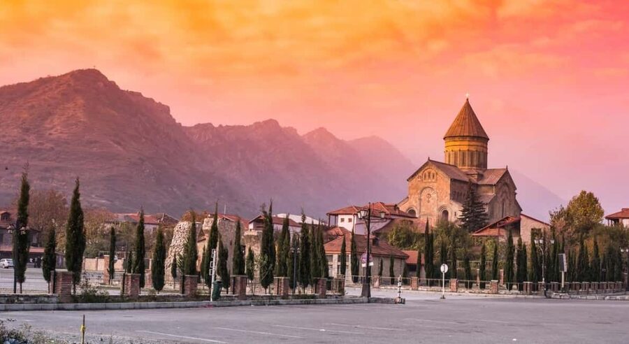 From Tbilisi: Mtskheta, Gori, and Uplistsikhe Day Trip - Jvari Monastery: The Panoramic Welcome to Mtskheta