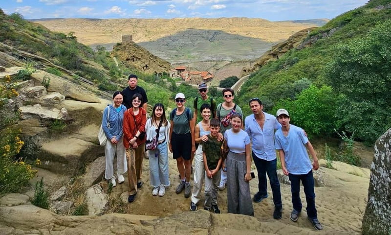 From Tbilisi: Rainbow Mountain & David Gareja Monastery Trip - Snack strategy and Kapatadze Lake: the stop that makes your photos pop
