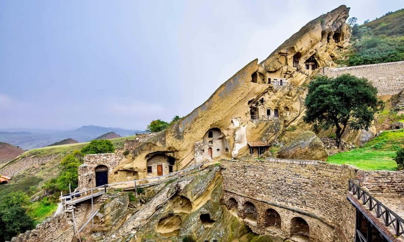 From Tbilisi: Rainbow Mountain & David Gareja Monastery Trip - Rainbow Mountains hike: striped rock, wind, and where to spend your energy