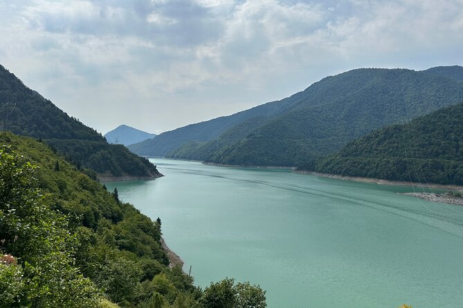From Tbilisi: Svaneti 4 Days Private tour (Mestia, Ushguli) - Day 2 Martvili Canyon Boat Scenery and the Enguri Hydropower View