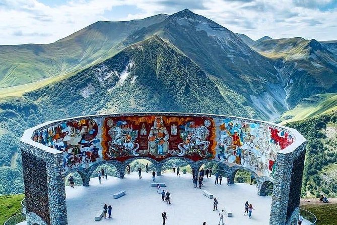 full day Kazbegi-Gudauri-jvari -from Tbilisi - Zhinvali Dam and the Ananuri Area: Modern Engineering Meets Older Life