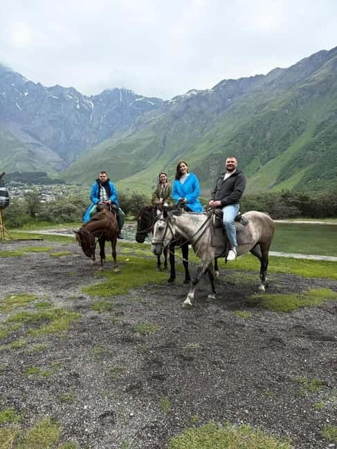 Horse riding tour in Kazbegi - Meet Your Horse Near Rooms Hotel and Get Ready with an English Instructor