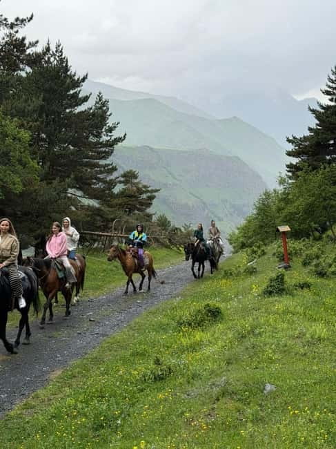 Horse riding tour in Kazbegi - Climbing Kuro Mountain for Views of Mount Kazbeg and Gergeti