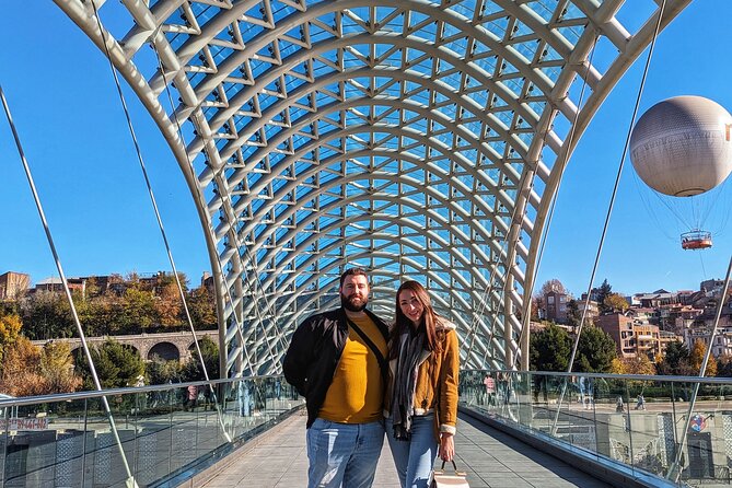 Instagrammable sites of Tbilisi private tour - Orbeliani Baths: colorful background for quick, striking shots