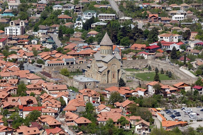 Jvari Monastery, Ananuri, Gudauri, Kazbegi Group & Private Tour - Stop 1: Jvari Monastery and the river-view hilltop