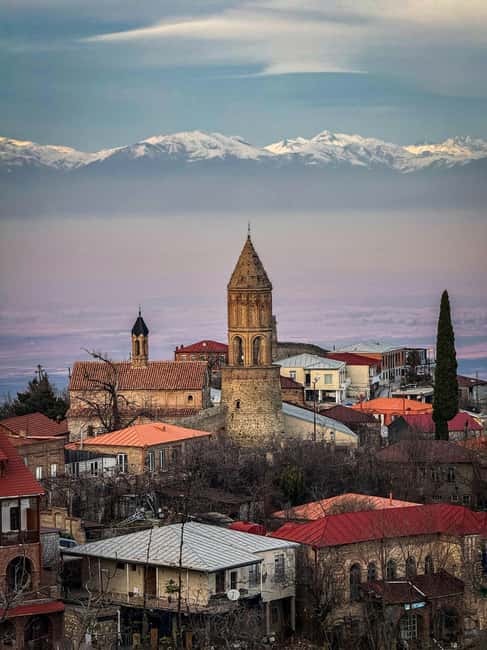 Kakheti, City of Love Sighnaghi Bodbe Monastery Tour - Traditional Georgian lunch with Alazani Valley views: worth planning around