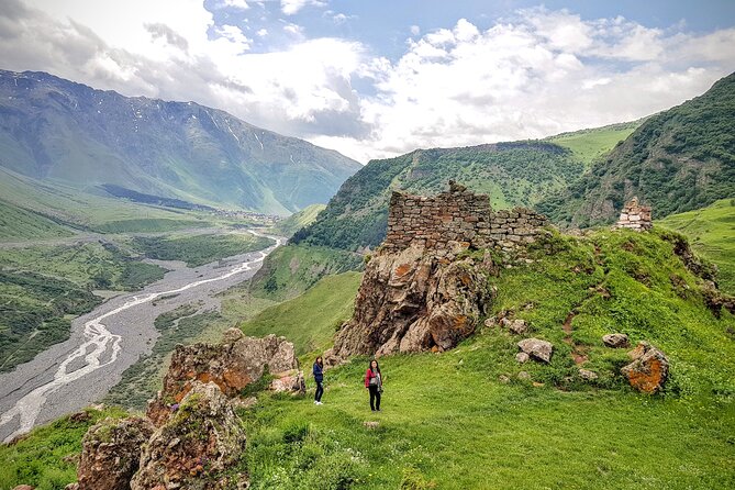Kazbegi Adventure Day Trip - Hike to Gveleti waterfall plus Gergeti, Ananuri - Lunch break: choose between Rooms terrace and khinkali