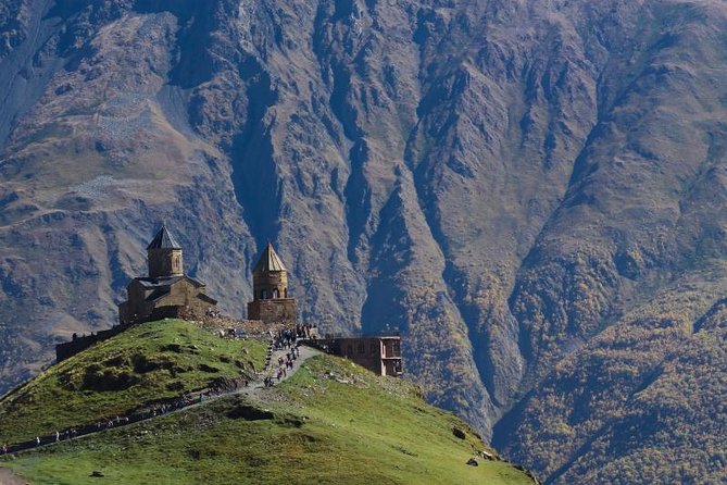 Kazbegi Adventure - Private Day Trip From Tbilisi with a Dinner + Masterclass - Gudauri Panorama on the Georgian Military Highway