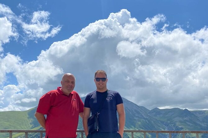Kazbegi Amazing Tour - Cross Pass Friendship Monument: Panoramas From 2,384 Meters