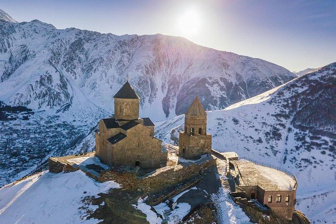 Kazbegi-Ananuri-Gergeti Private Tour - Gergeti Trinity Church in Kazbegi, the stop you plan around