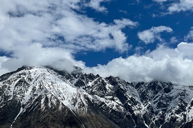 Kazbegi-Ananuri-Gudauri: Epic Views & History (Group) - Day 2 toward Kazbegi: Gergeti Trinity and the Dariali Gorge pass