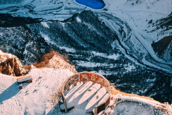 KAZBEGI GUDAURI ANANURI One day group tour From Tbilisi! - A one-day route up Georgia’s Military Highway