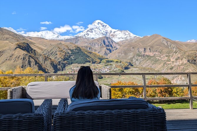 Kazbegi Gudauri and Ananuri Mountains Private Day Trip - Gergeti Holy Trinity Church: The Iconic Moment, With a Weather Plan
