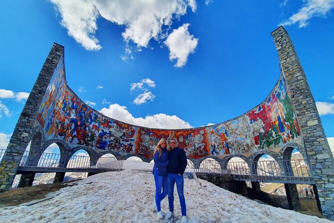 Kazbegi • Gudauri - private day trip to Mountains - Gergeti Trinity Church: the main viewpoint stop you should plan for