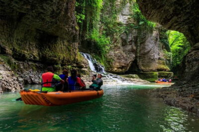 Martvili, Okatse Canyon, and Prometheus Cave Tour