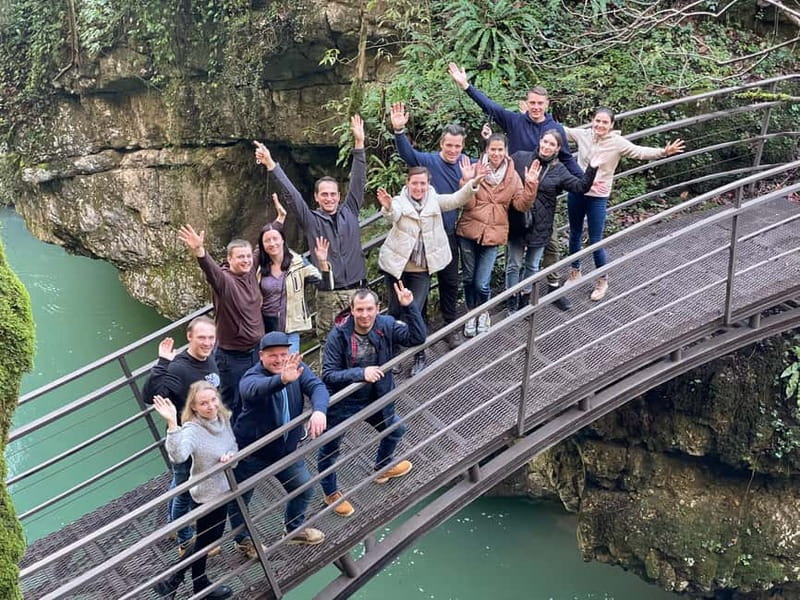 Kutaisi: Martvili & Okatse Canyons & Prometheus Cave Tour - Prometheus Cave: a 60-million-year-old walk with a local guide