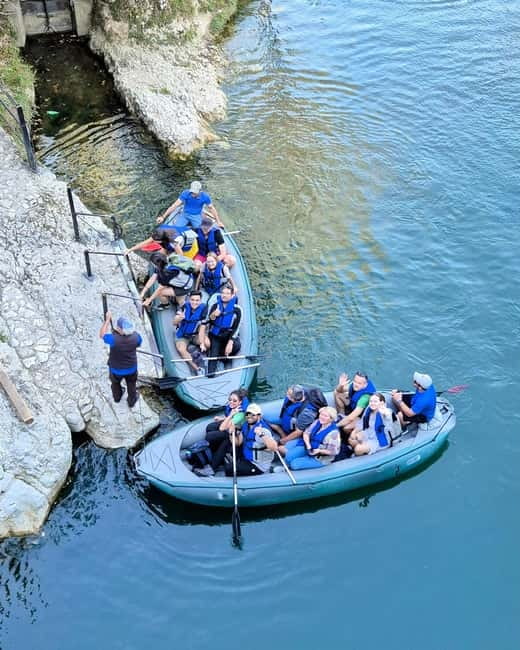 Kutaisi: Prometheus Cave & Martvili Canyon Guided Tours - Getting There in Comfort: Business-Class Minivans and Timing