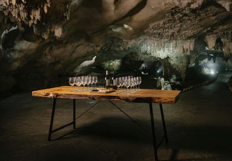Kutaisi: Sataplia Natural Res. & Tetra Cave Wine Degustation - Tetra Cave: cool 14°C air, pale history, and atmosphere built for wine