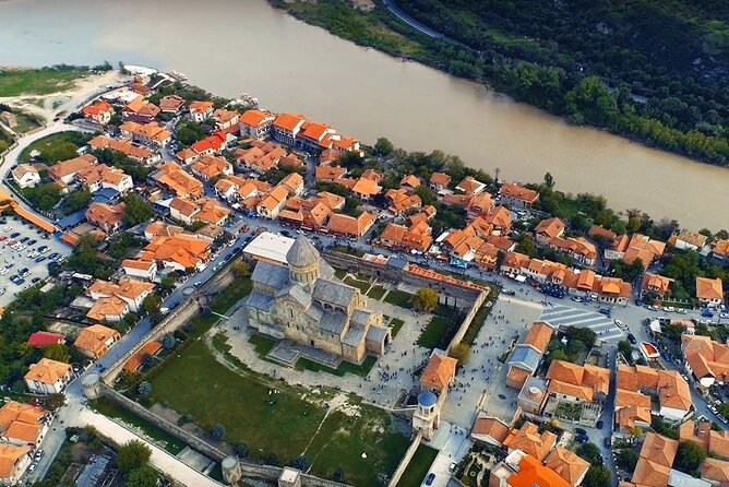 Mtskheta - Gori - Uplistsikhe caves • Private tour - Stop 3: Mtskheta Town Time, Streets, and the Svetitskhoveli Cathedral Area