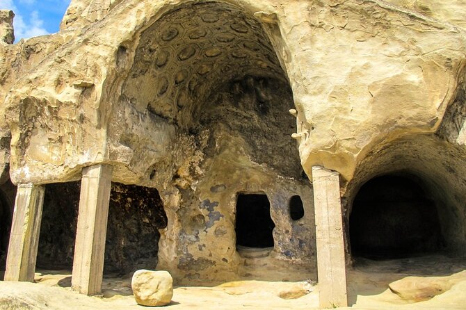 Mtskheta - Jvari + Gori - Uplistsikhe Tour - Uplistsikhe cave town: the Fortress of God in 3,000-year-old rock