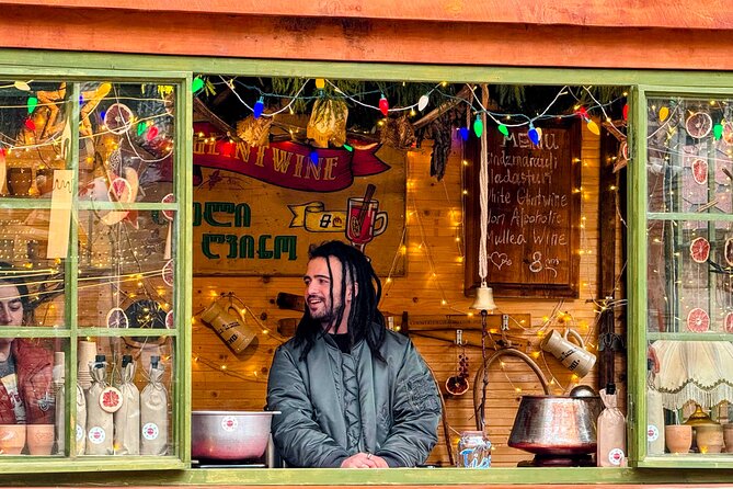 New Year in Tbilisi: Christmas Market and Hidden Gems Tour - Rustaveli Avenue: Lights, the Main Tree, and Tovlis Papa