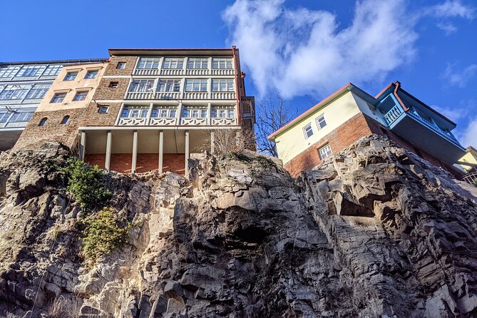 Old Tbilisi Highlights walking tour with wine & 10 tastings - Bridge of Peace: modern Tbilisi framed by classic old streets