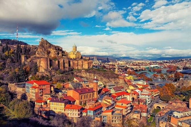 Old Tbilisi Tour: Private Walking Tour With Wine Tasting - Kartlis Deda on Sololaki Hill: why the statue holds wine and a sword