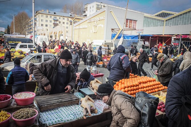 Old Town and Beyond: A Tbilisi Silk Road Feast with Culinary Backstreets - Stop 3, Freedom Square back streets, small-producer wine tasting