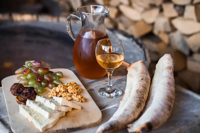 One Day Kakheti Tour with Wine Tasting and Free Churchkhela - Telavi: wine country stops, fortress ruins, and monastery time