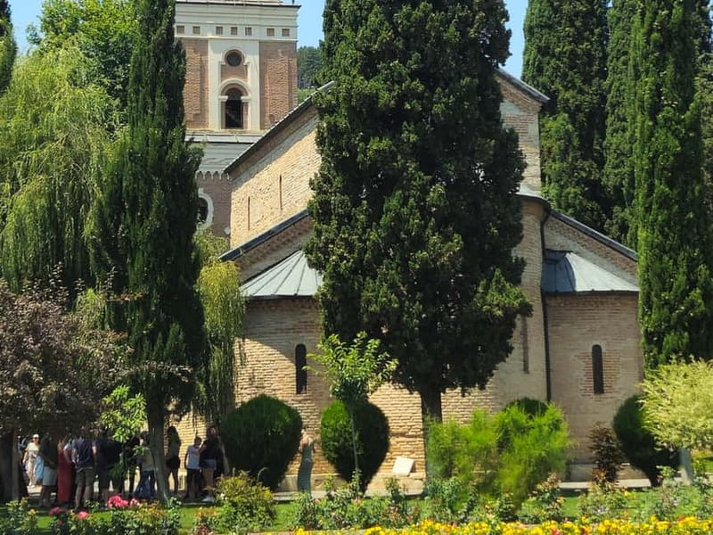 One-day tour in Kakheti with a guide and free wine tasting - Bodbe Monastery of St Nino: the spiritual stop with serious views