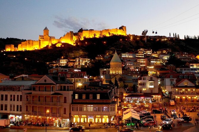 Private Adorable City Tour of Tbilisi - Stop 2 Bridge of Peace: LED Nights, Steel and Glass Daytime Charm