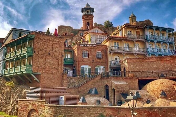 Private Walking Tbilisi City Tour (Day Trip) - Abanotubani and the hot springs heart: where the city legend takes physical shape
