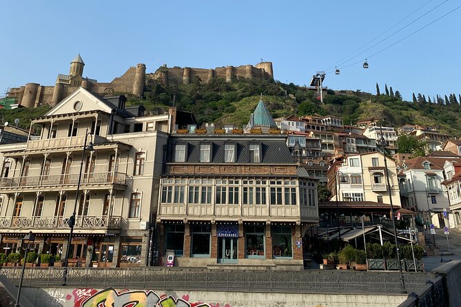 Private Walking Tour in Tbilisi and Mtskheta Old Town - Jan Shardeni Street: where old and newer Tbilisi share the same sidewalk