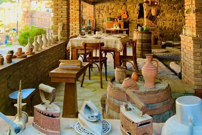 Private Wine Tour In Kakheti Region with 7 Wines and Lunch - Kvareli Wine Cave: two rare kvevri wines in the tunnel